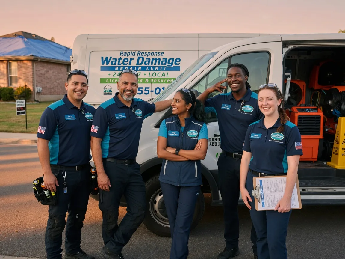 Water Damage Restoration company in Hull, TX